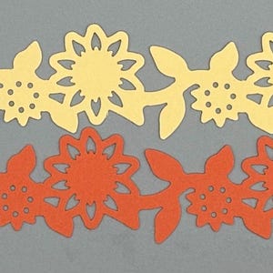 Creative Memories Sunflower Vine Border