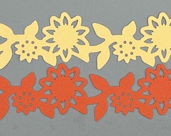 Creative Memories Sunflower Vine Border