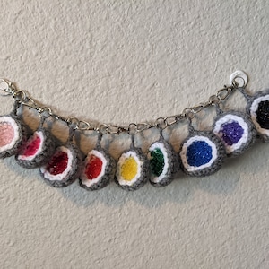 Geode Keychain