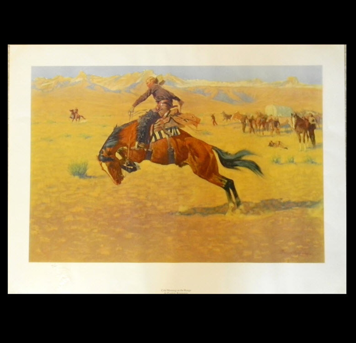 Remington Limited Edition Museum Lithograph Art Print Cold Etsy remington-limited-edition-museum-lithograph-art-print-cold-etsy