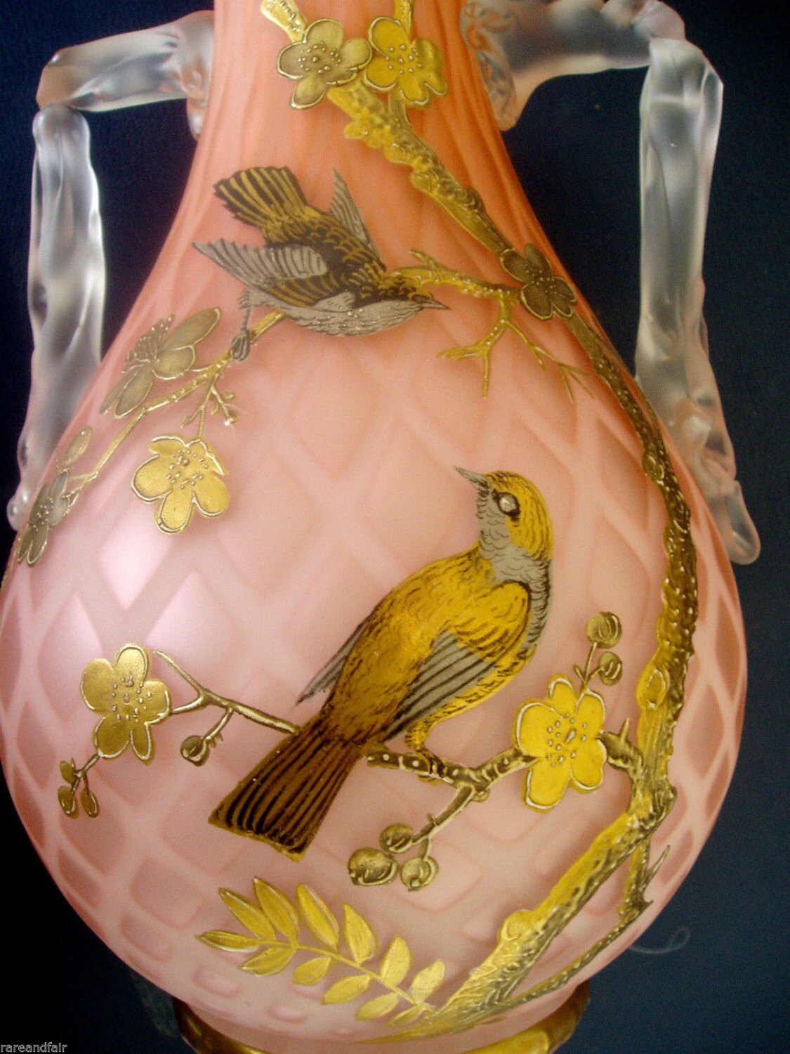 L.S.A. Vaas, Glas, Mother Of Pearl, 15.5 X 15.5 X 28.7 cm