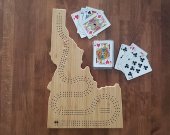 Bamboo Cribbage Board