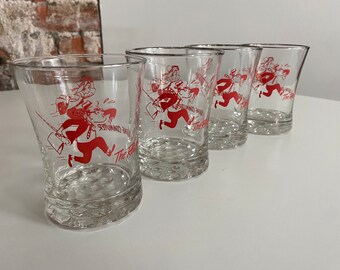 The Long Island Railroad Glasses- Set of 4