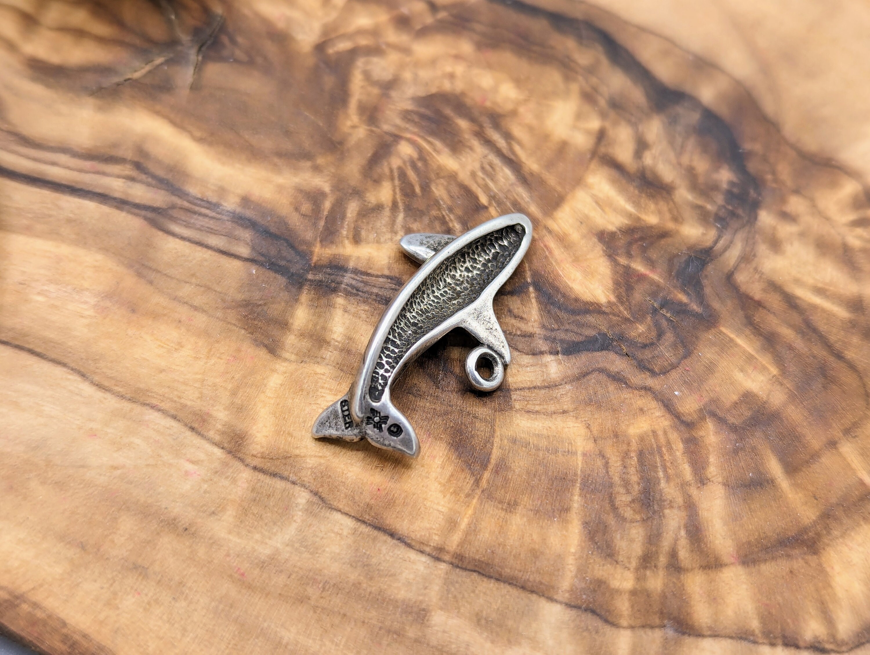 ROMANTICWORK Orca Killerwal - Collana in argento sterling 925, con ciondolo Orca Whale, idea regalo per donne e donne, Argento sterling, Zirconia cubica