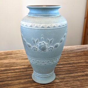 Mid Century Scheurich Green Flower Vase West Germany, Vintage West German Floral Art Pottery, Vintage Scheurich Vase, Mid Century Vase