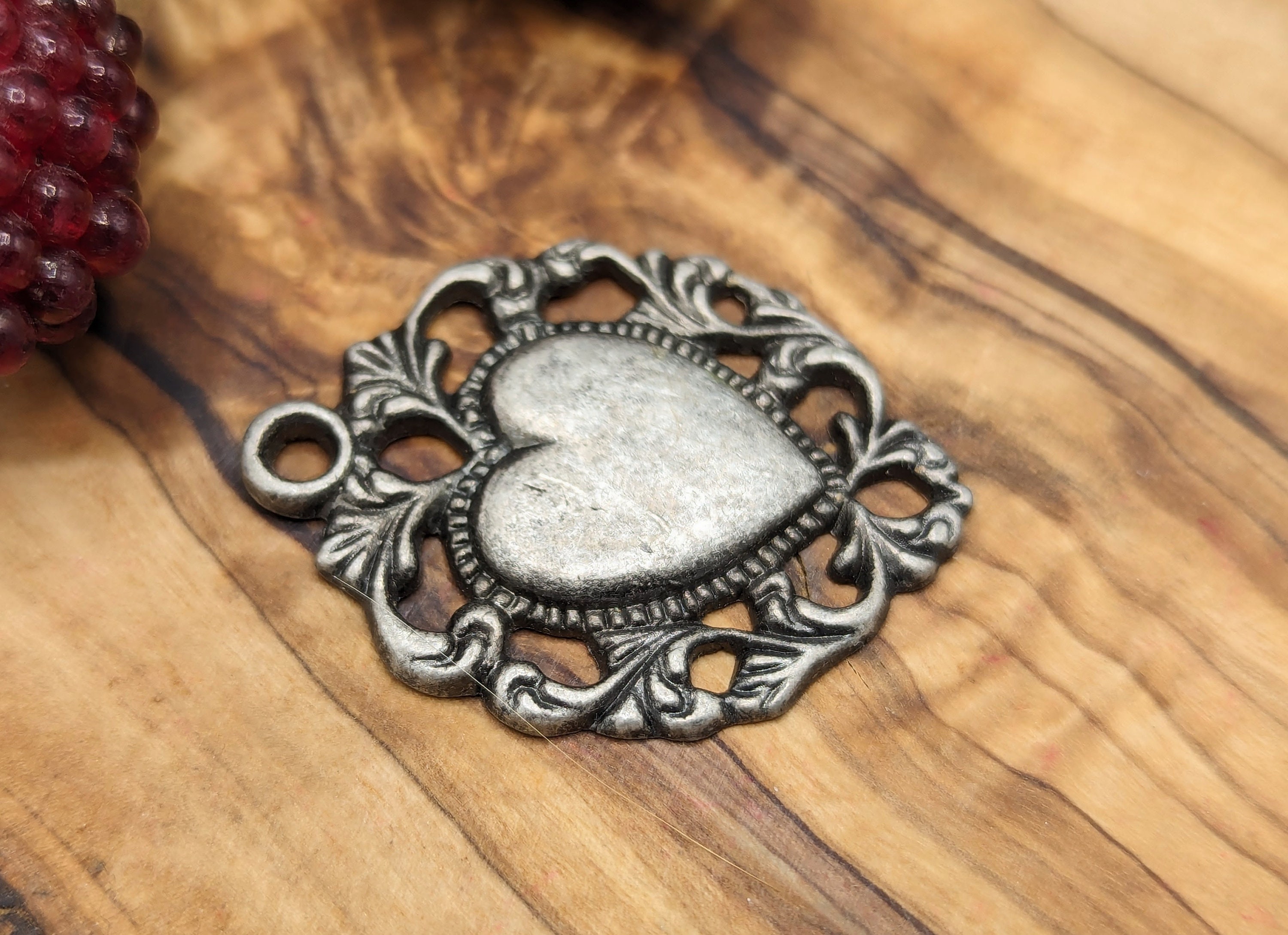 [COLD FRAME]/☆ VERY VINTAGE SILVER HEART PENDANT NECKLACE VERY VINTAGE SILVER HEART PENDANT NECKLACE