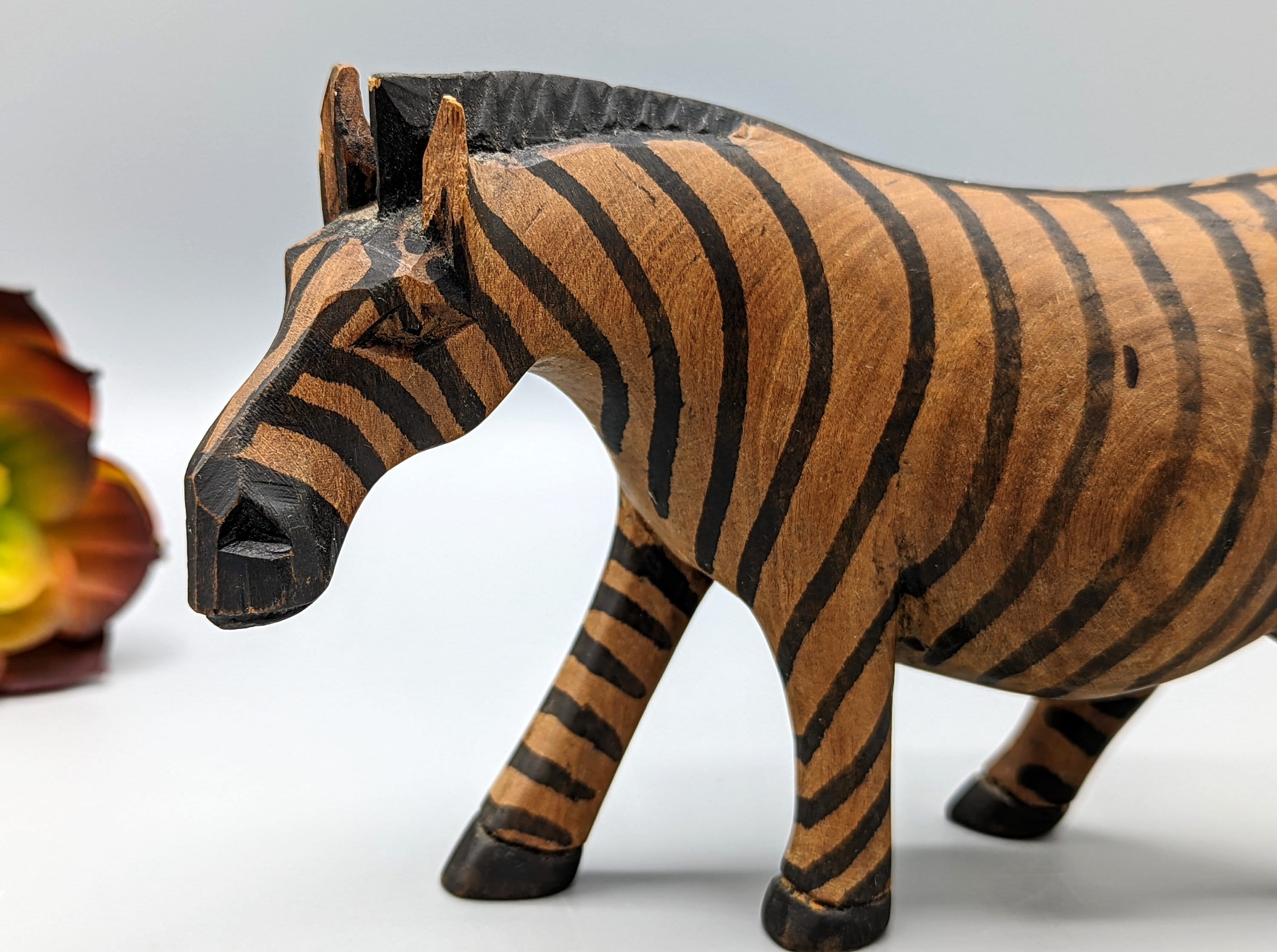 ヴィンテージ ペルー プカラ フォークアート 馬のオブジェ ヴィンテージ ペルー プカラ フォークアート 馬のオブジェ