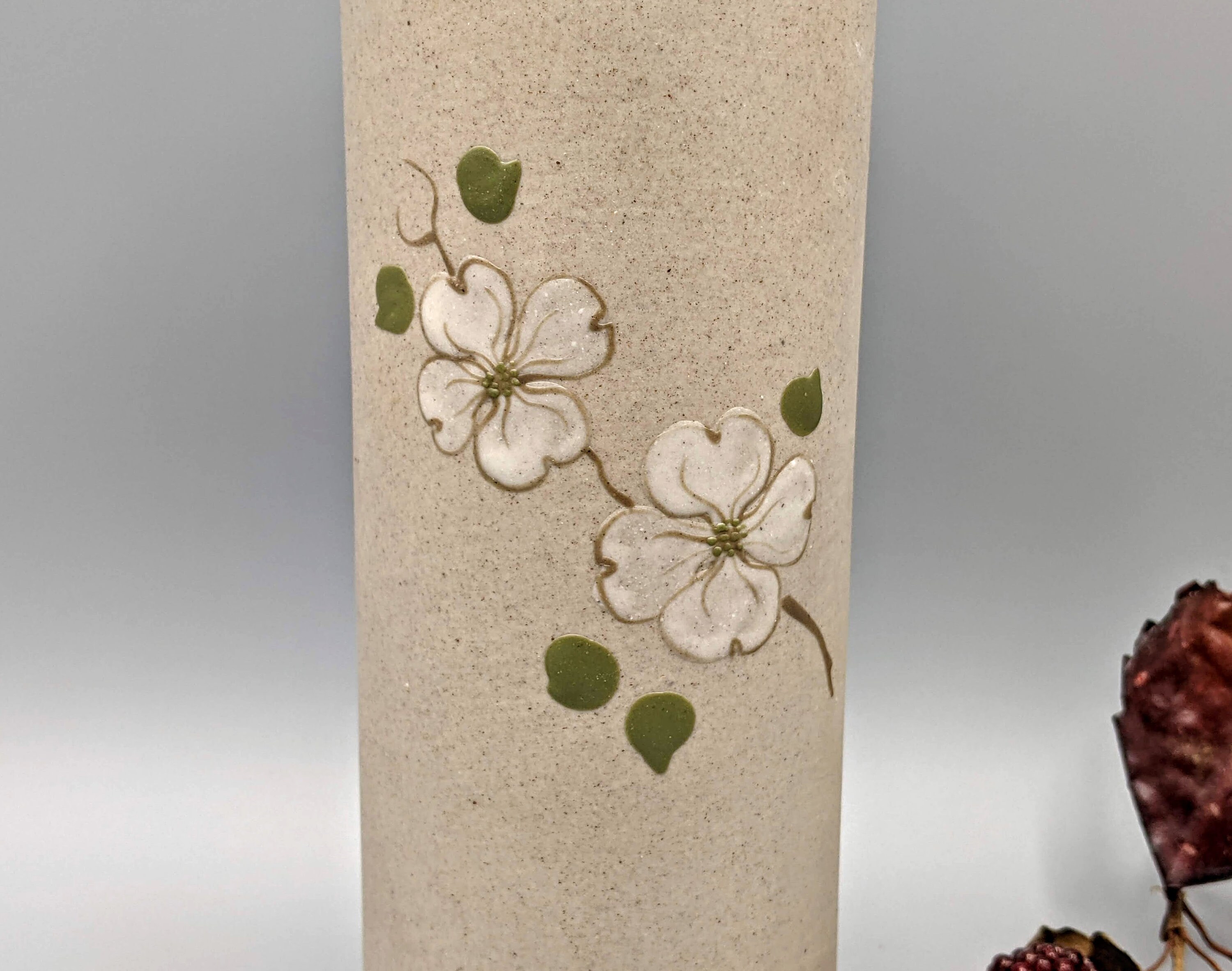  WORCESTER DOGWOOD FLOWER VACE！ Handmade Italian Dogwood Flower Vase – Vintage Shopper