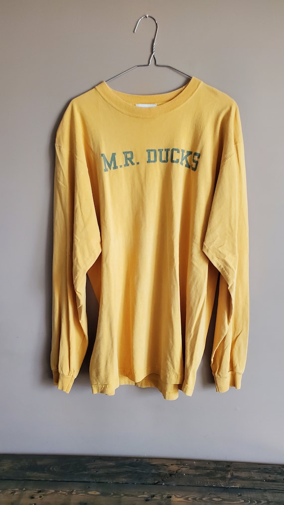 Vtg Made in USA Mr. Ducks long sleeve soft and com