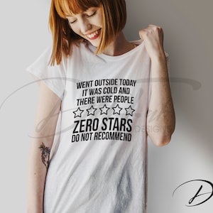 Zero Stars - Nicht empfehlen - SVG
