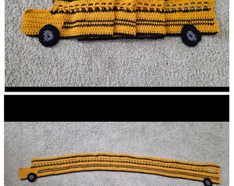 School Bus Scarf