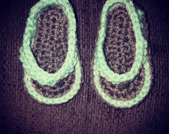 Baby Flip Flops Crochet