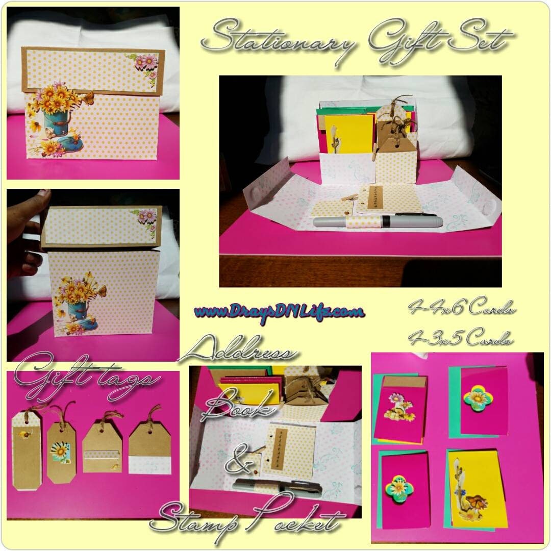 Stationary Set Customizable Etsy