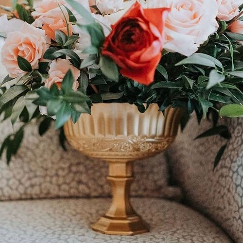 Clear Compote Bowl Clear Compote Vase Pedestal Vase Wedding - Etsy