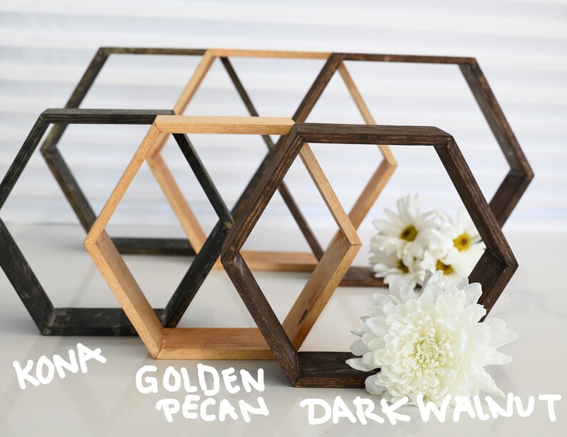 Wood Hexagon Terrarium Frame Geometric Terrarium Wedding Etsy