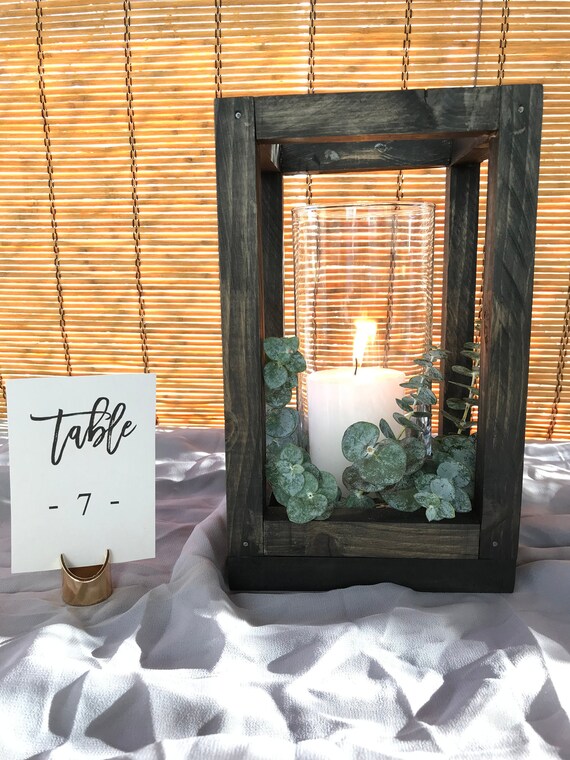 Wooden garden lanterns best sale