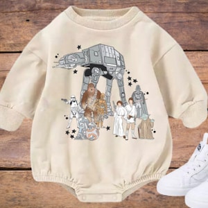 The Stars Gang, Sweatshirt Bubble Romper, Tshirt Bubble Romper, Tees,   Baby, Toddler, Adult,