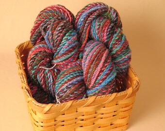 Hand Spun Yarn Merino 232 Yards Bulky Weight