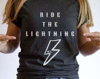 Ride The Lightning Shirt | Warren Zeiders Shirt | Country Concert Shirt | Country Lyrics Shirt | Country Western Shirt | Nashville Shirt
