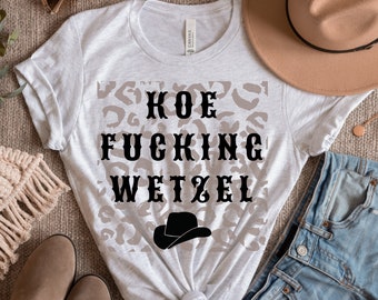 Camicia Koe Fucking Wetzel, Camicia da concerto Koe Wetzel, Camicia Country Western, Penso di aver perso la mia fottuta camicia di mente, Camicia da concerto Country