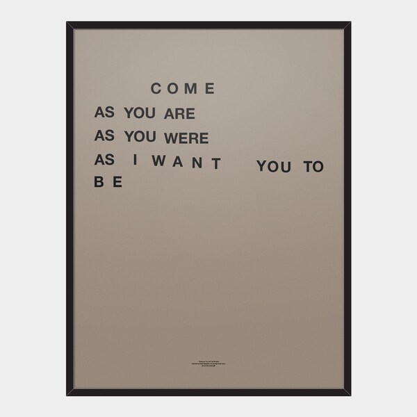 Come as You Are Etsy