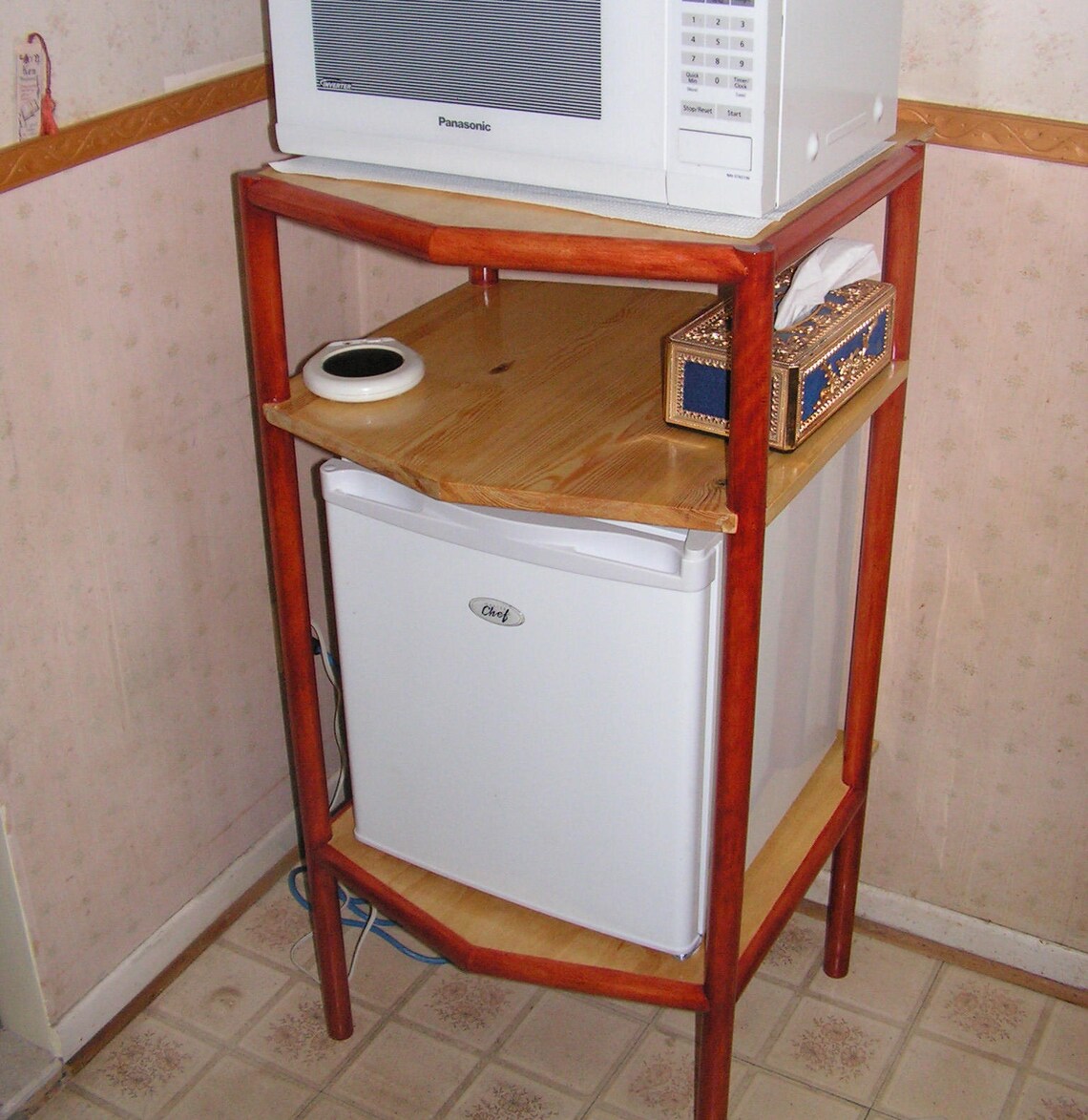Small Fridge and Microwave Hutch - Etsy