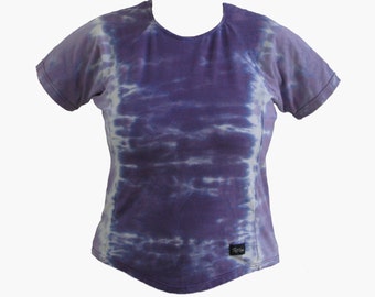 Des femmes Tie-Dye Cyclisme Jersey violet