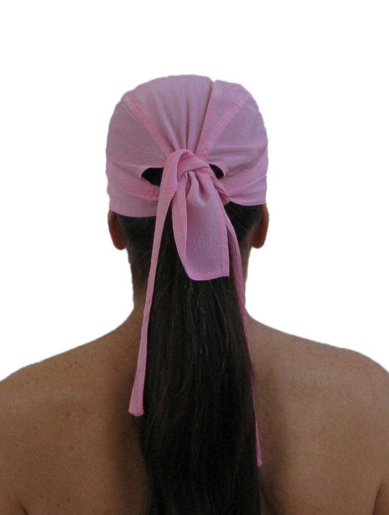 Pink And Gold Silk Lv Durag | IUCN Water