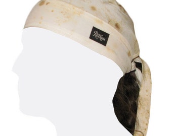 100 % soie de mûrier Dew Rag Taches d'eucalyptus durag doo-rag du rag doo-rag