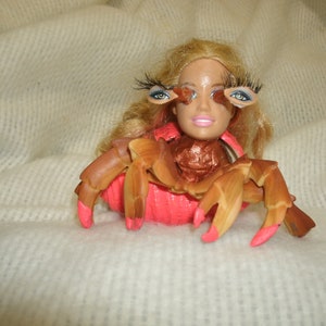 Hermit Crab Barbie 2 Warped Transgressive Elegant Evasive Proud Scuttler Etsy Canada
