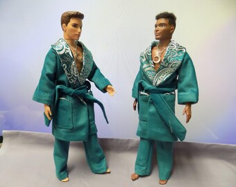 Luxury lounge set with Free Necklace--fits standard 12 in male fashion dolls