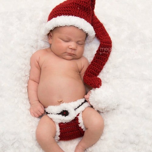 Vestito da Babbo Natale / Primo outfit natalizio / Baby Shower | Etsy