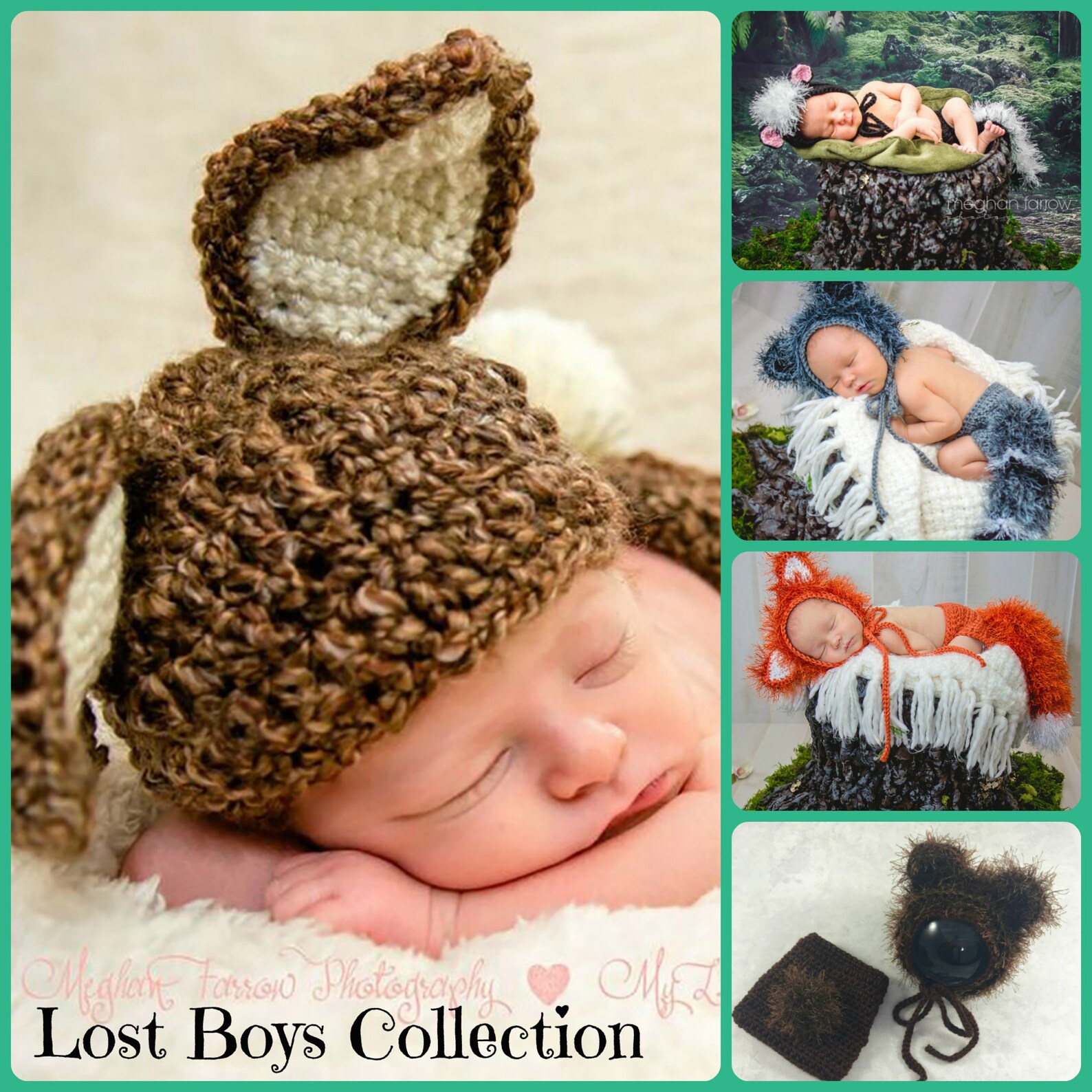 Baby Raccoon Costume Lost Boys Costume Peter Pan Nursery | Etsy