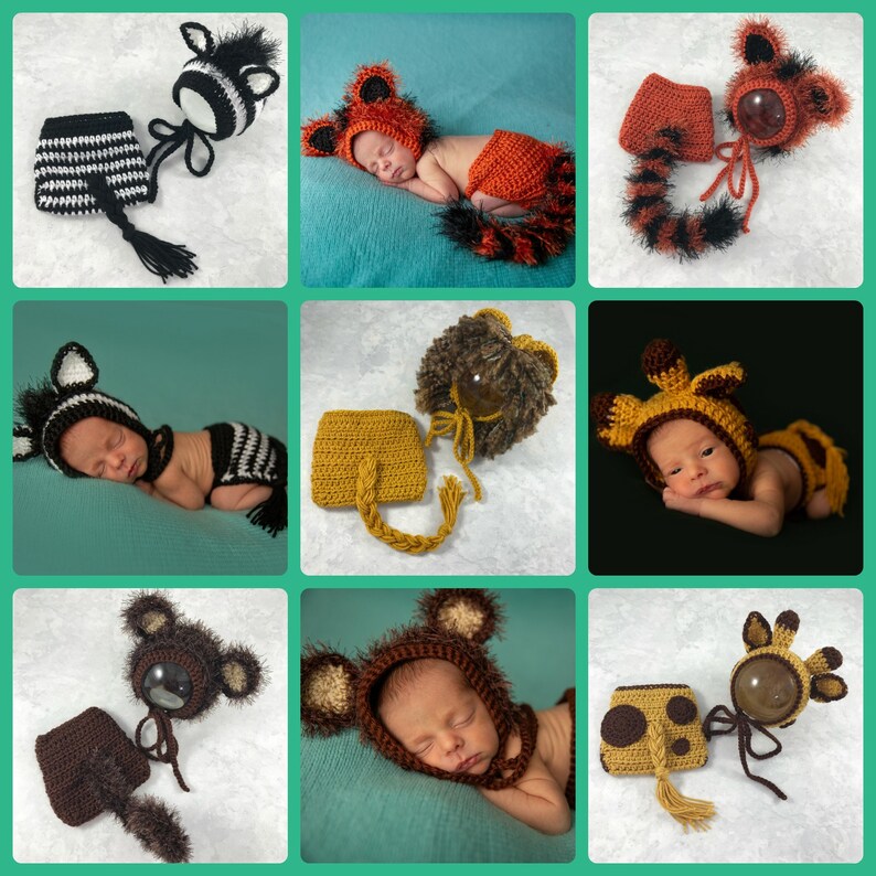 Newborn Lion Costume Baby Lion Costume Baby Animal Costume Tribal Nursery Baby Boy Halloween Costume Newborn Animal Costume