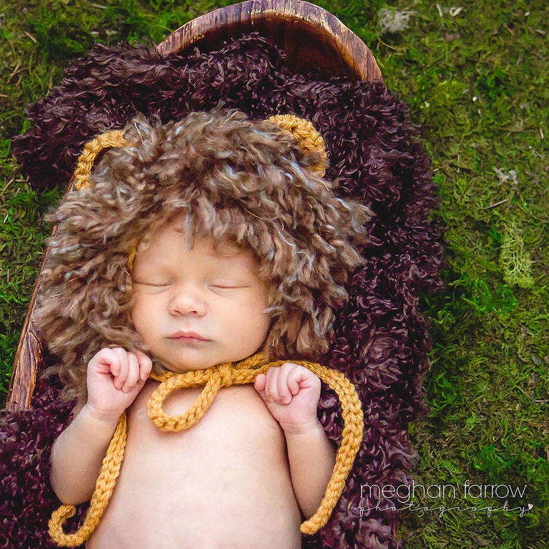 Newborn Lion Costume Baby Lion Costume Baby Animal Costume Tribal Nursery Baby Boy Halloween Costume Newborn Animal Costume