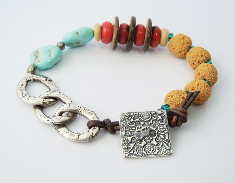 ONE REVERSIBLE Handmade Jewelry Clasp bh3s, Unique Handmade Button Hole