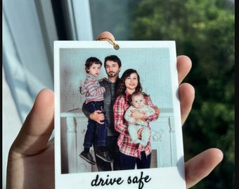 Custom Hanging Car Polaroid,Driving Test Pass Gift Idea,