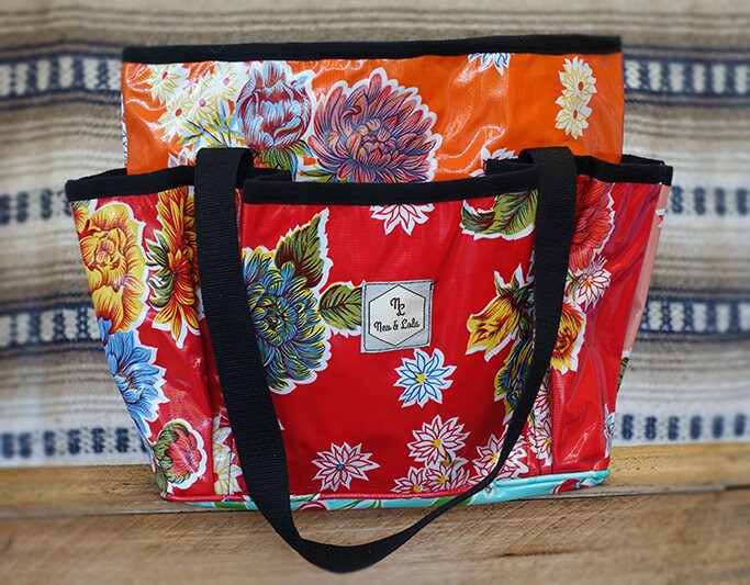 NAPPY/DIAPER BAG Rockabilly Mexican Oilcloth Floral Baby