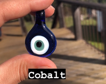 Colgante Art Glass Evil Eye/Ojo que todo lo ve