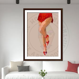 Legs art Black girl art Black girl wall art Black woman Black woman art, Black woman art print, Black woman wall art, African American art