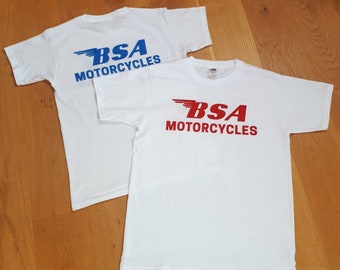 Retro Vintage BSA Gold Star Rocket Motorcycle Biker Hoodie Sizes XS to 5XL