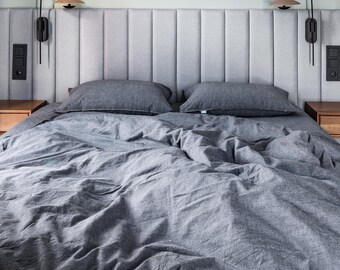 Organic Cotton Bedding, Full Set of Bedding Sheets & Pillowcases, Cotton Duvet Cover, Luxurious Cozy Comfy Soft Cotton Bedding Set