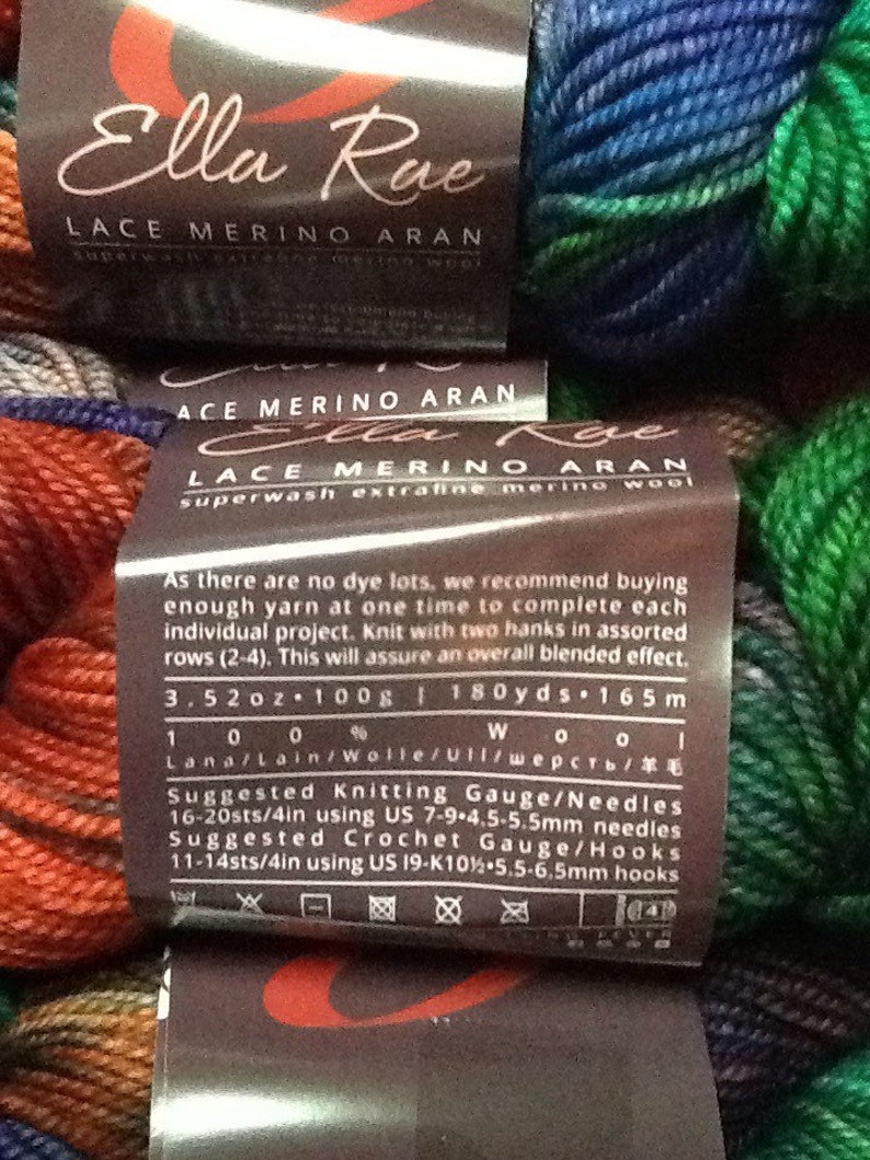 ella rae lace merino aran