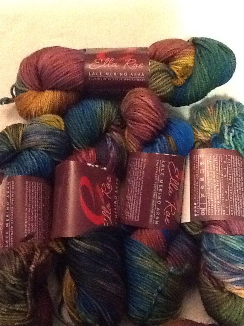 ella rae lace merino aran