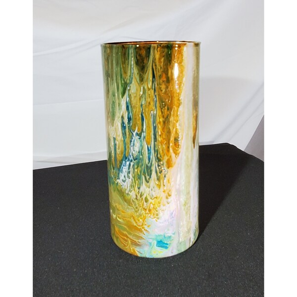 Hand Painted Vase / Great Gift / Unique Home Decor