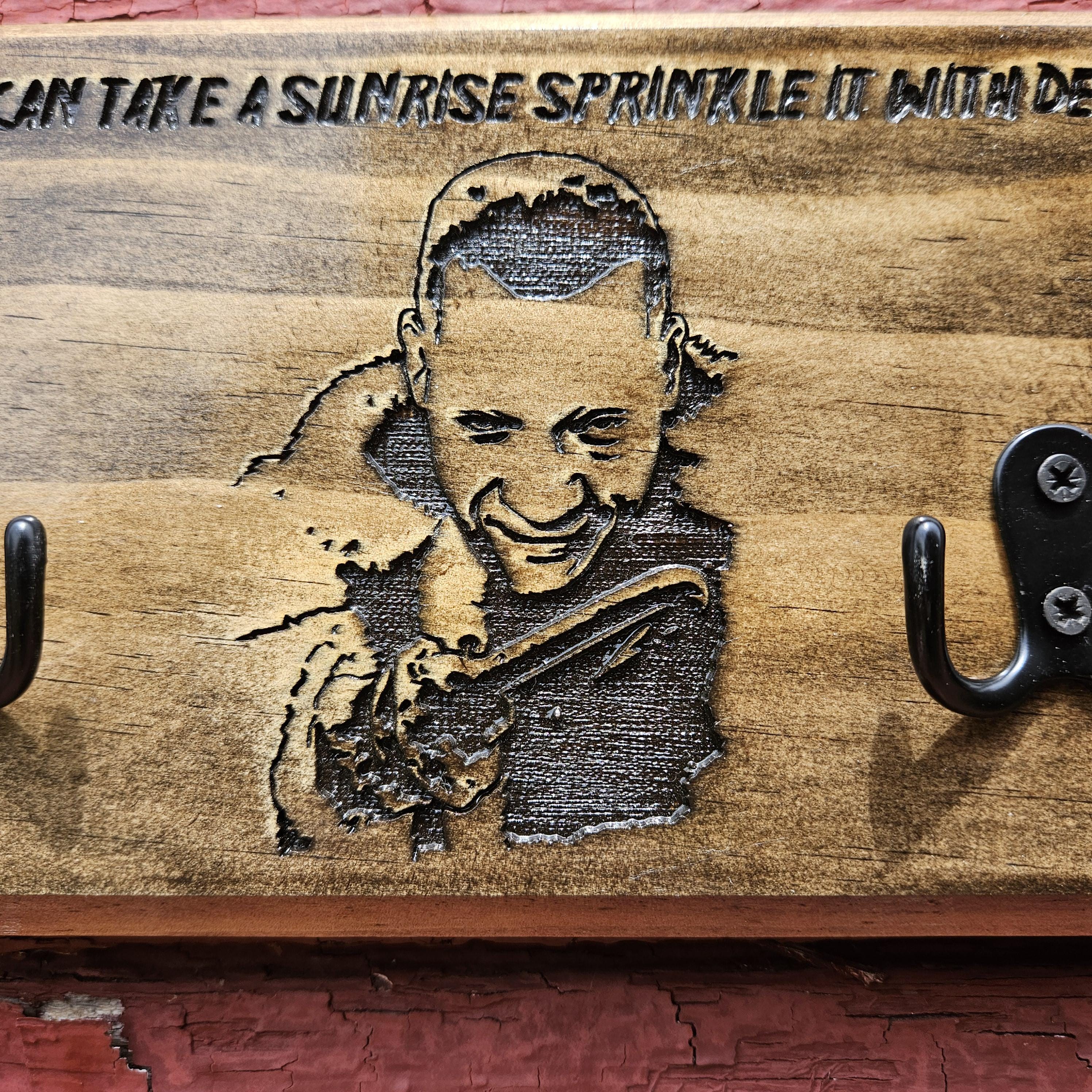 Candyman, Key Hooks, Wooden Key Hanger With Key Hooks, Entryway ...