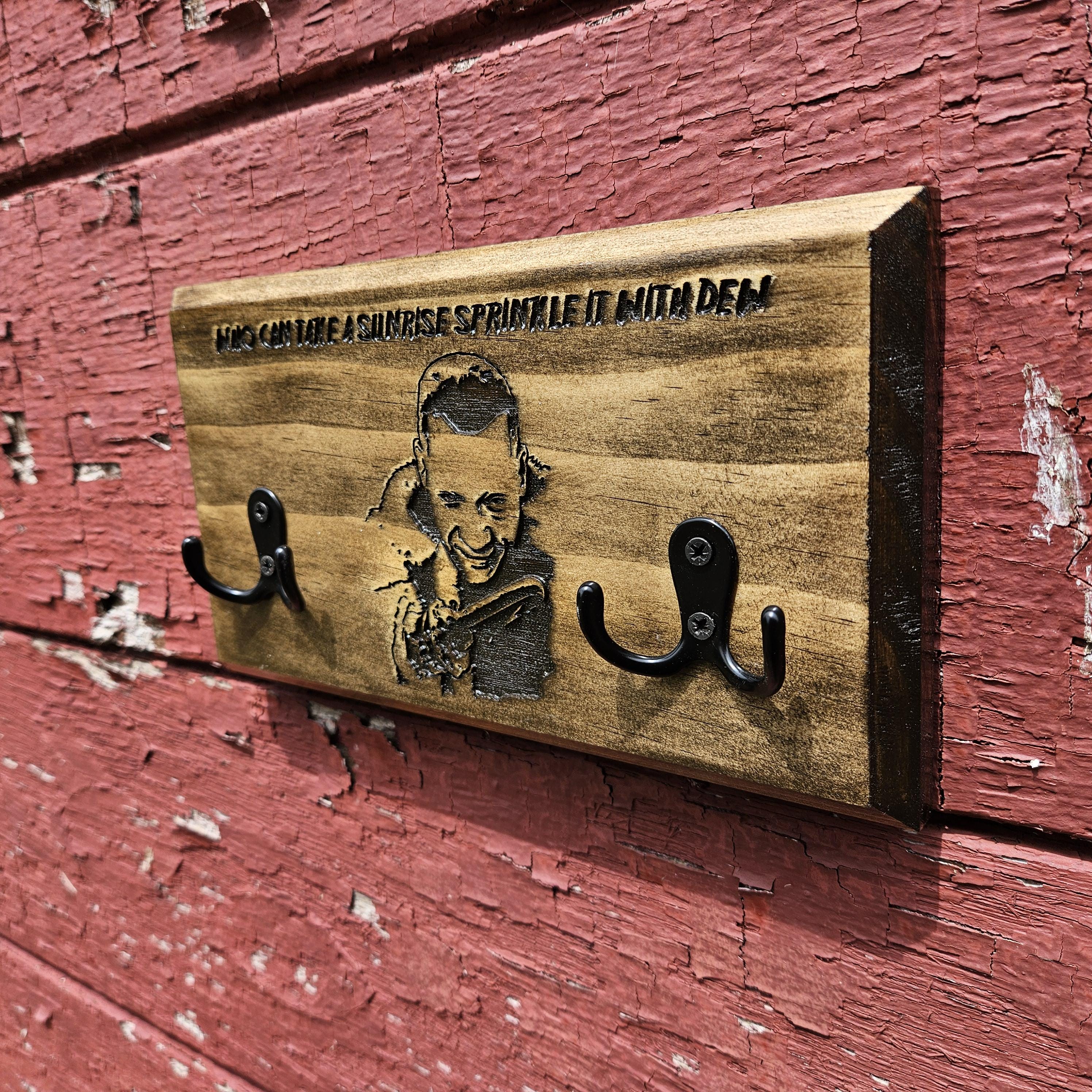 Candyman, Key Hooks, Wooden Key Hanger With Key Hooks, Entryway ...