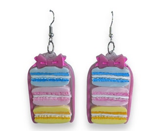 Macaron earrings