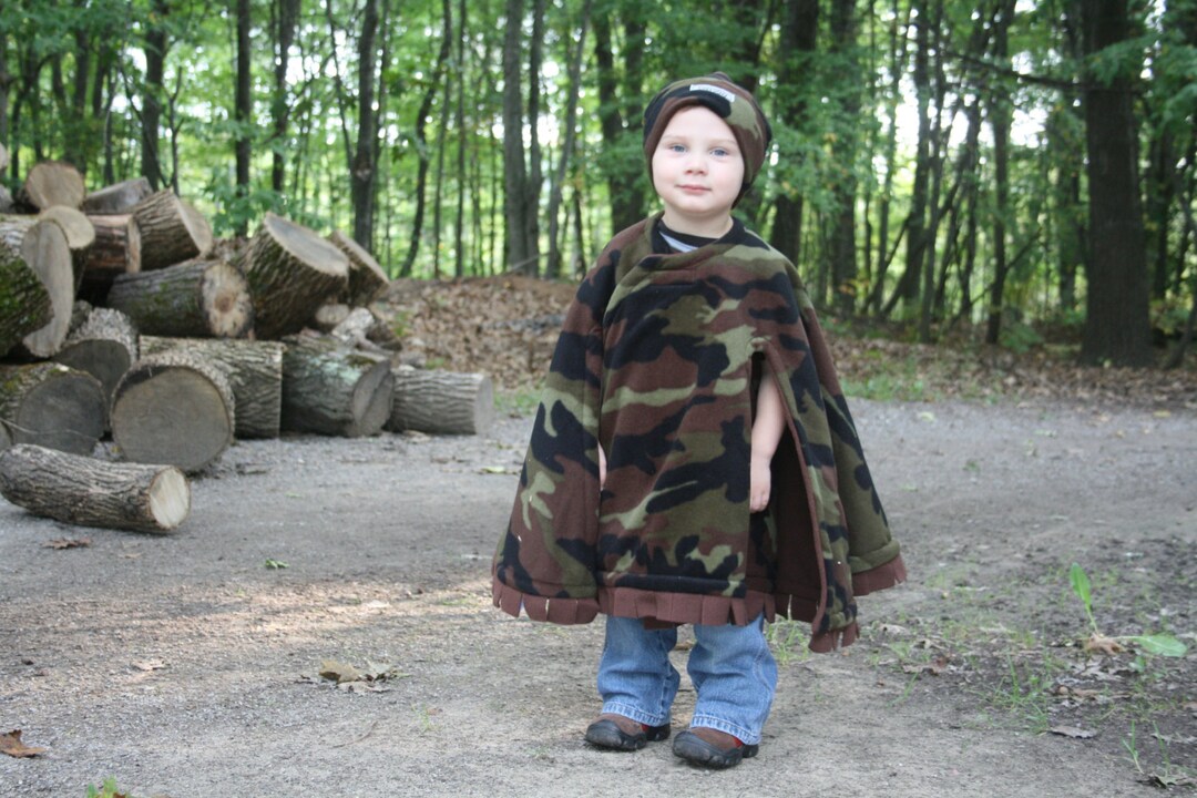 Camo Cozy Gozy Travel Capes Are Warm Winter Fleece Car Seat Capes Are a