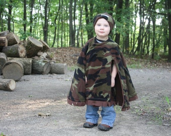 Camo - Cozy Gozy Travel Capes are warm winter fleece car seat capes are a safe alternative to heavy coats in car seats. Cute & Convenient